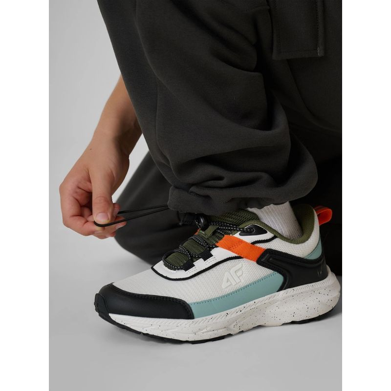 Boys' cargo sweatpants 4F 4FJKAW26TTROM2085-22S