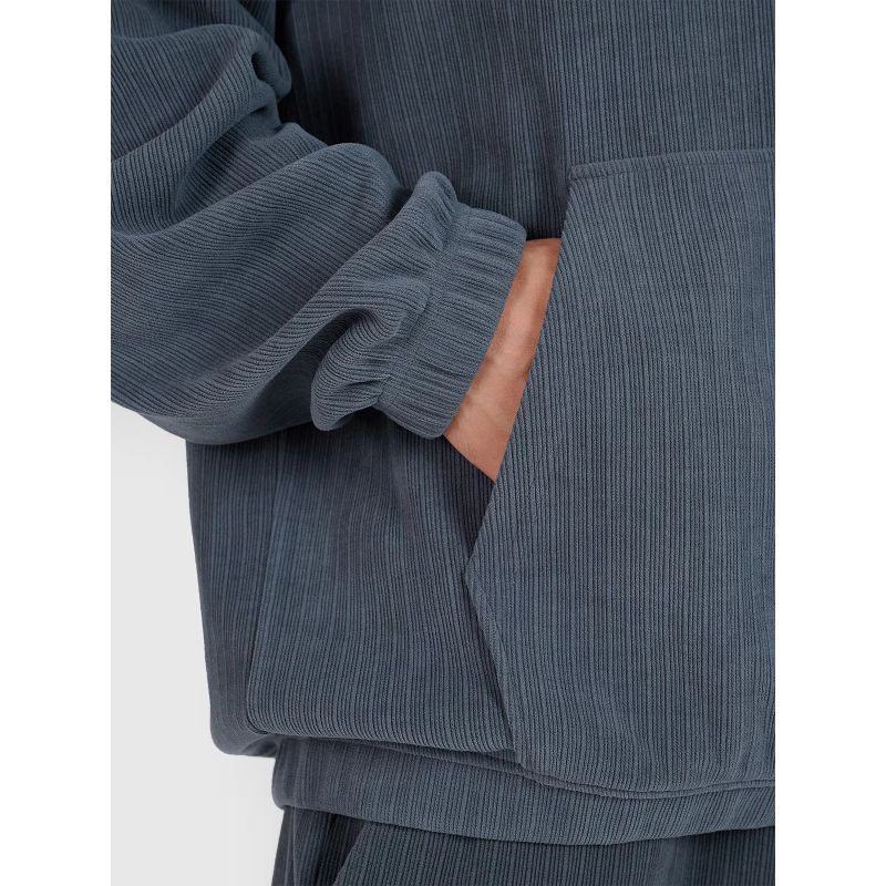 Men's sweatshirt with hood, open, 4F 4FRSS25TSWSM2181-22S *Kategoria tymczasowa Your Sports Performance
