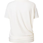 Women's short-sleeve SUPER.NATURAL W LOOSE AIR TEE, white