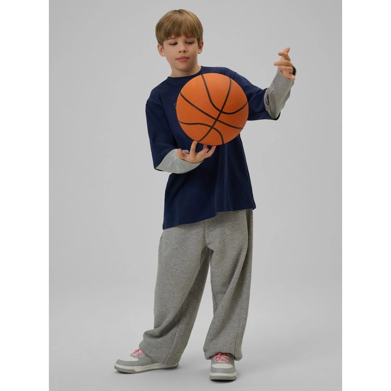 Loose longsleeve with print for boys 4F 4FJRSS26TLONM631-31S 4f