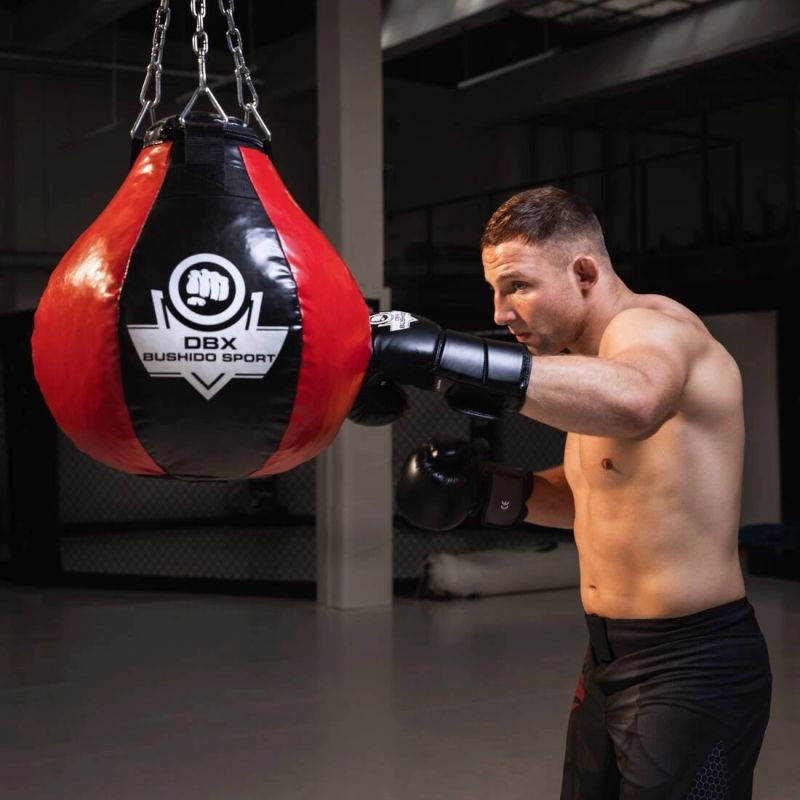 15 kg - SK15 Boxing Pear - Black - Red Piłki i gruszki Your Sports Performance