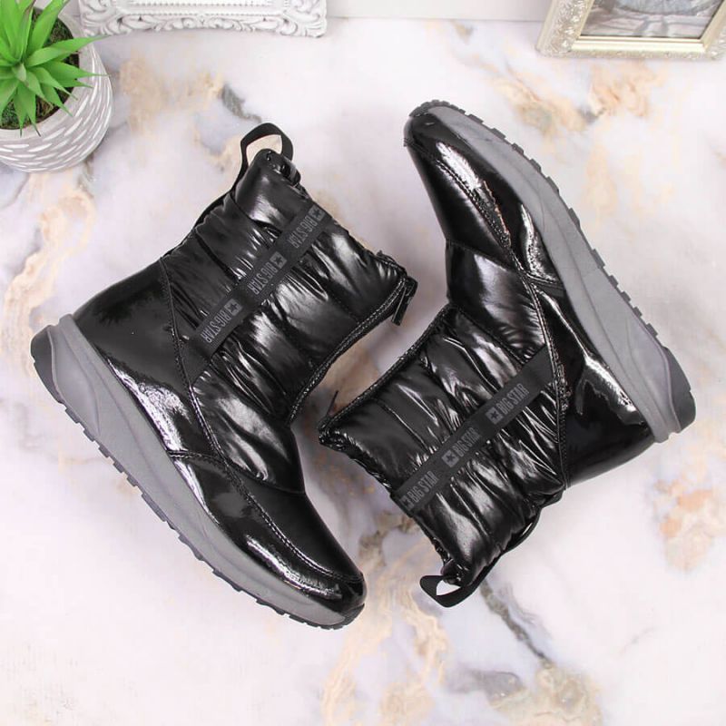 Big Star metallic snow boots W INT1785B Footwear/Outdoor/Big Star Your Sports Performance