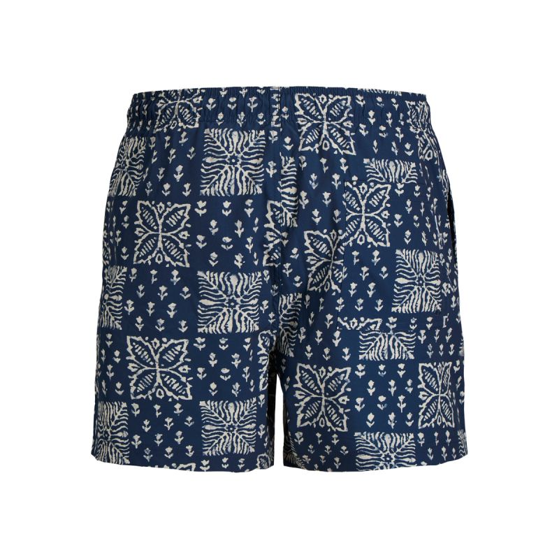 Jack&Jones men's swim shorts JPSTMAUI SHELL AOP SWIM SHORTS REG 12291808 PAGEENT BLUE Jack&Jones