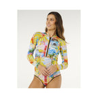 Women's wetsuit RIP CURL G-Bomb 1.5Mm Ls Fz Full Spring multicolor