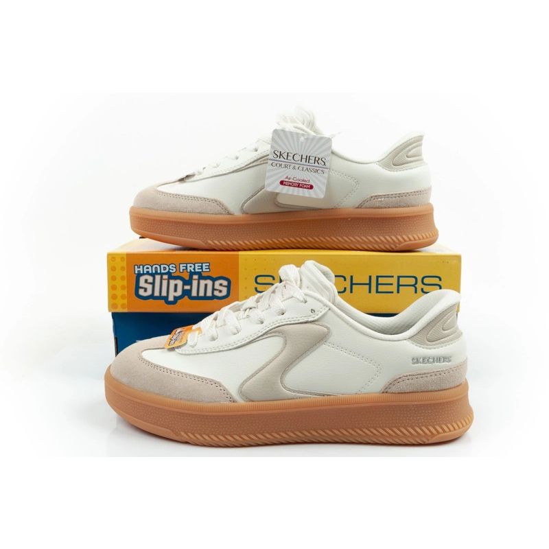 Skechers women's sneakers Lifted Luxe ecru white Slip-Ins To be categorized Your Sports Performance