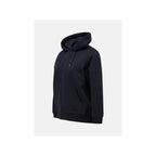 Women’s Peak Performance W Original Small Logo Zip Hoodie in Black