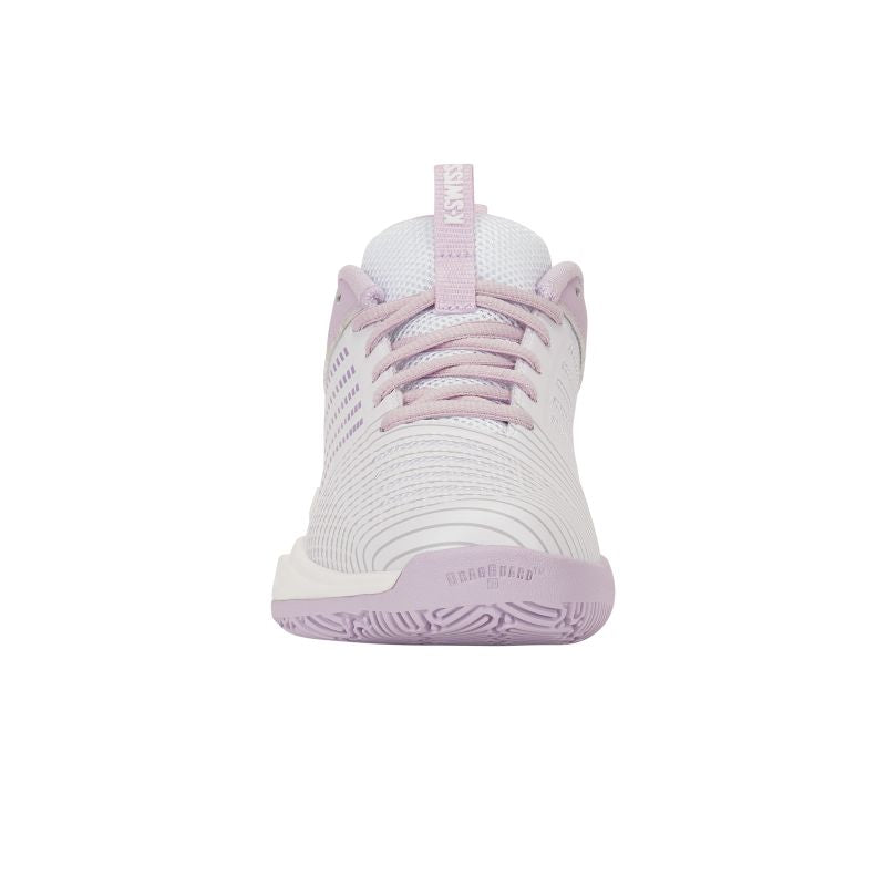 K-Swiss US LGHT PADEL WHITE/ORCHID HUSH/PURPLE ROSE-M (94901-160-M)