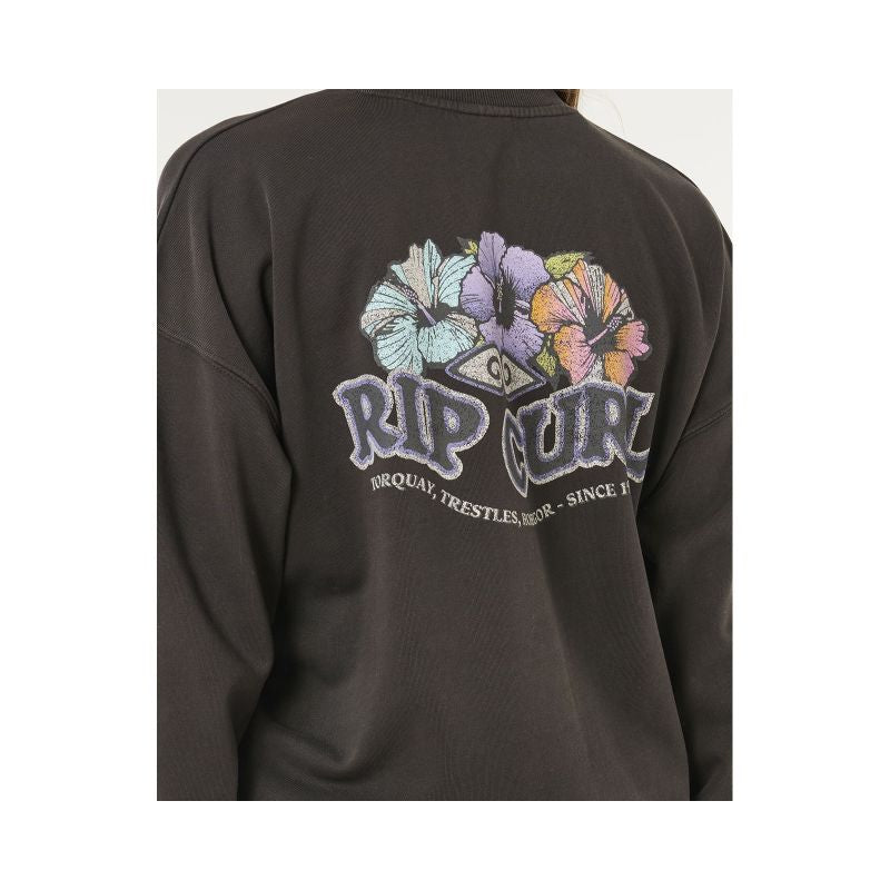 RIP CURL Bells Heritage Crew Women's Sweatshirt Black