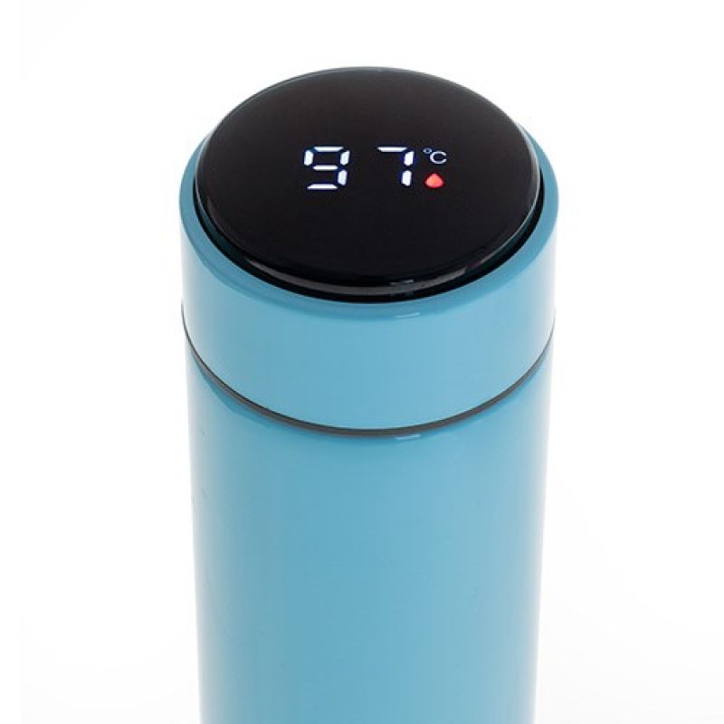 Thermos with LED ADLER AD 4506bl blue AGD - Produkty/Termosy i kubki termiczne Your Sports Performance
