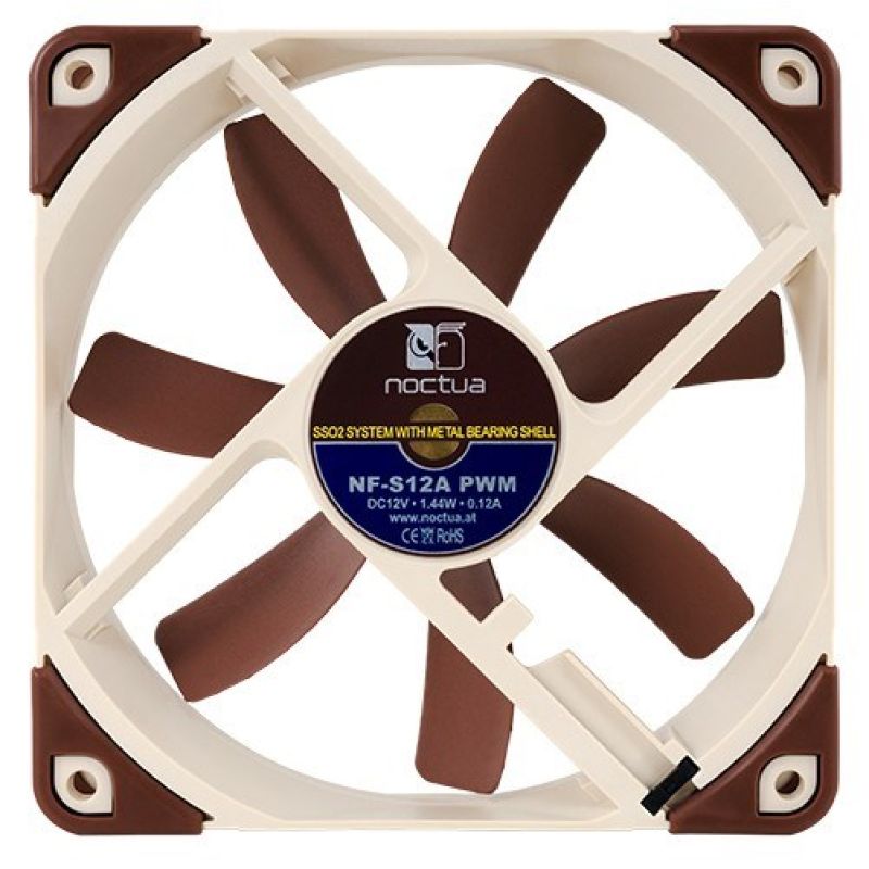 NOCTUA 120mm fan from 10.7 dBA, 300-1200 RPM Chłodzenie/Chłodzenie - wentylatory Your Sports Performance