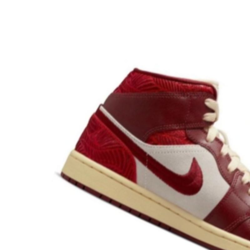 Air Jordan 1 Mid SE Red Shoes - DZ2820-601 Obuwie/Buty do koszykówki męskie/Air Jordan Your Sports Performance