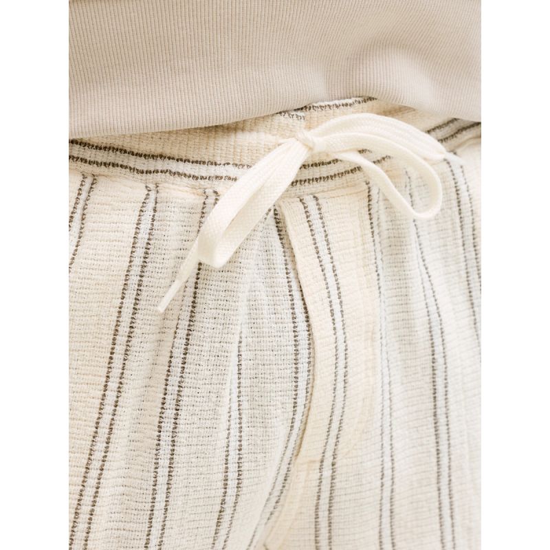 Jack&Jones men's striped shorts JPSTJAIDEN COBA STRIPE JOG SHORTS REG SN 12274413 Antique White Stripes Jack&Jones
