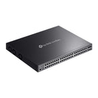 TP-Link Omada SG3452XMPP Network Link Managed L2+ Gigabit Ethernet (10/100/1000) PoE Support 1U Black Komunikacja i łączność/Switch-e Your Sports Performance
