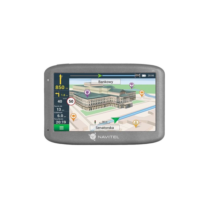 Navitel E505 Magnetic Navigation System Pocket/Stationary 12.7 cm (5") TFT Touchscreen 161 g Black Elektronika i akcesoria/Rejestratory jazdy Your Sports Performance