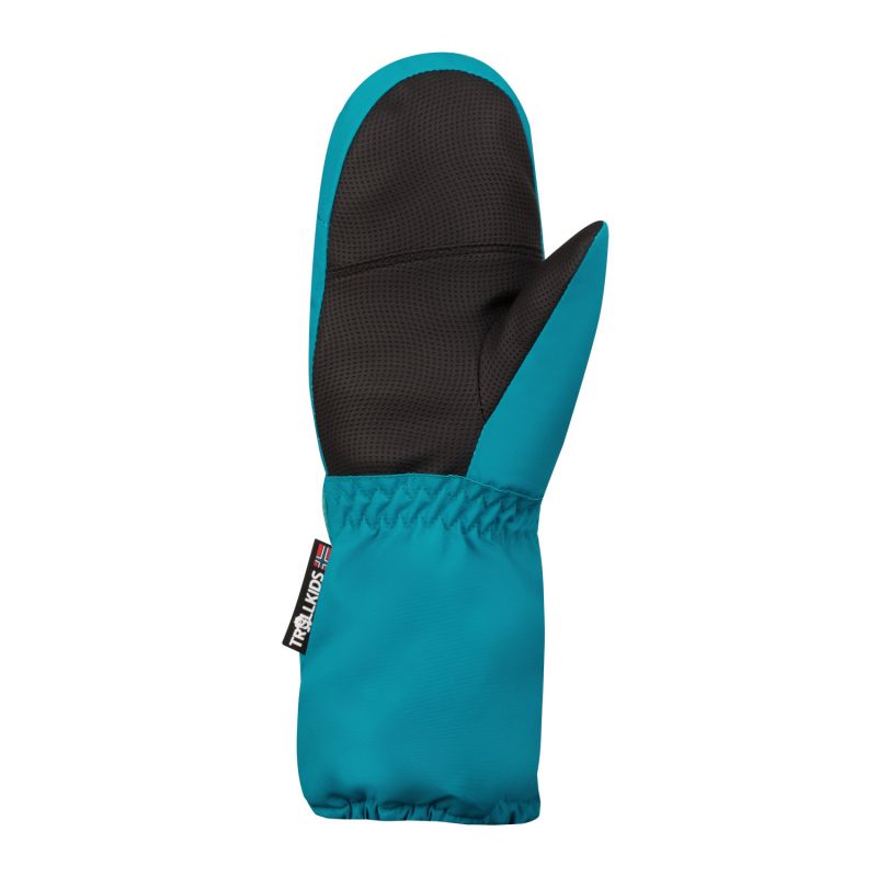 Trollkids Kids Troll Mitten XT Waterproof Blue Girls/Boys Winter Gloves (928-123) In preparation Your Sports Performance