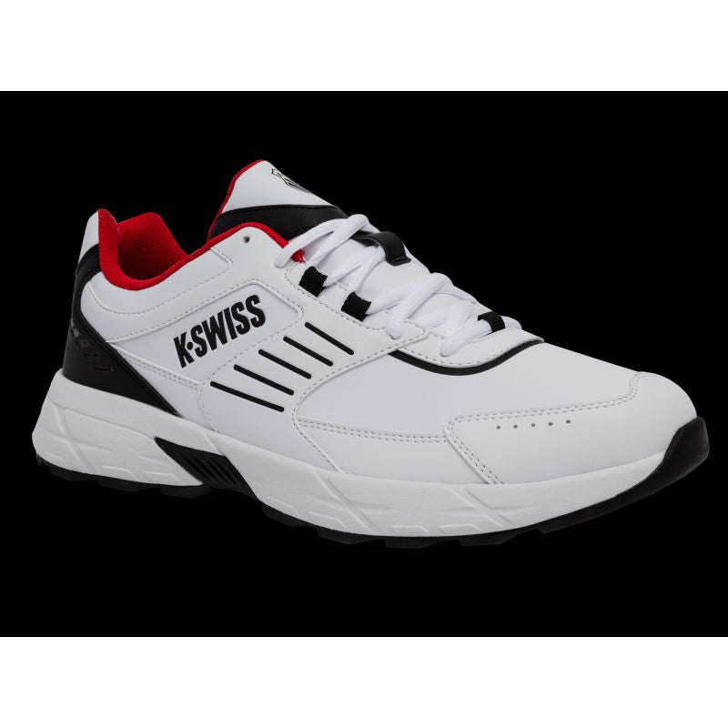 K-swiss FARIO LTH WHITE/BLACK/MARS RED-M sneakers (04778-122-M) WD
