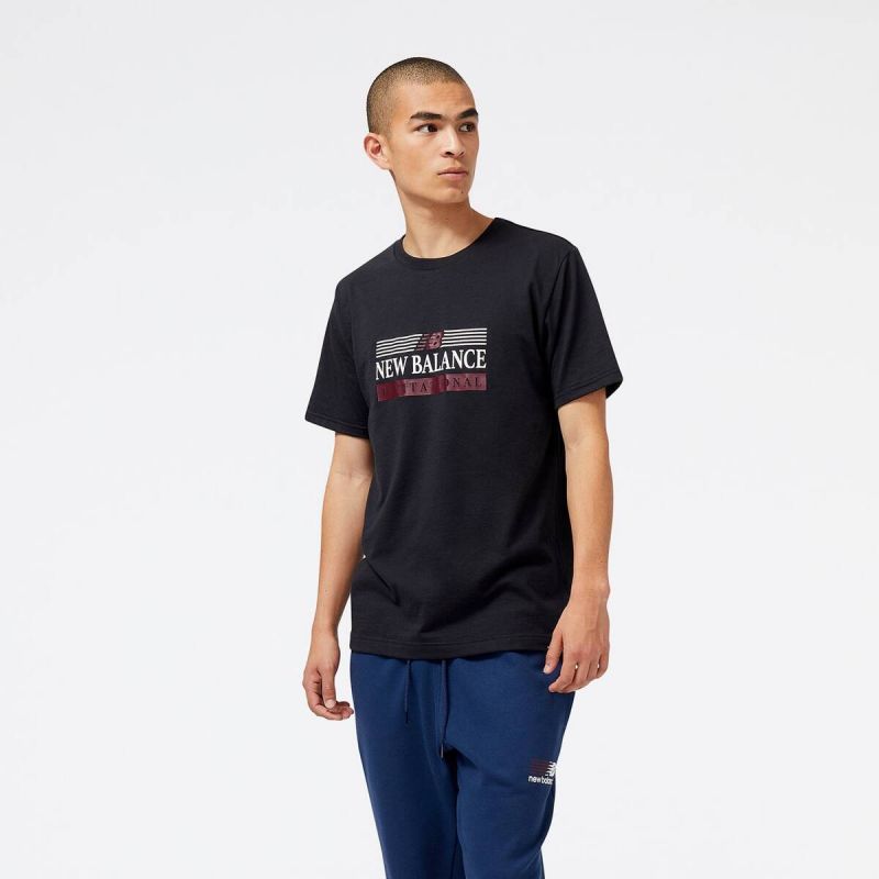 New Balance Sport Core Cotton Jersey S BK M MT31906BK Clothing/Lifestyle/T-shirts/New Balance New Balance