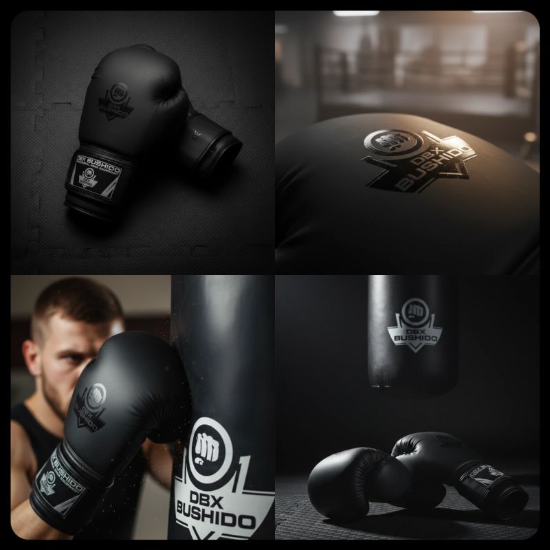 10oz Boxing Gloves - Black Master - Valor Series rękawice treningowe Your Sports Performance