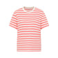 Mustang T-shirt Alina C Striped W 1013785 12434 Clothing/Lifestyle/T-shirts/Mustang Your Sports Performance