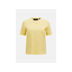 PEAK PERFORMANCE Original Small Logo Tee Women yellow