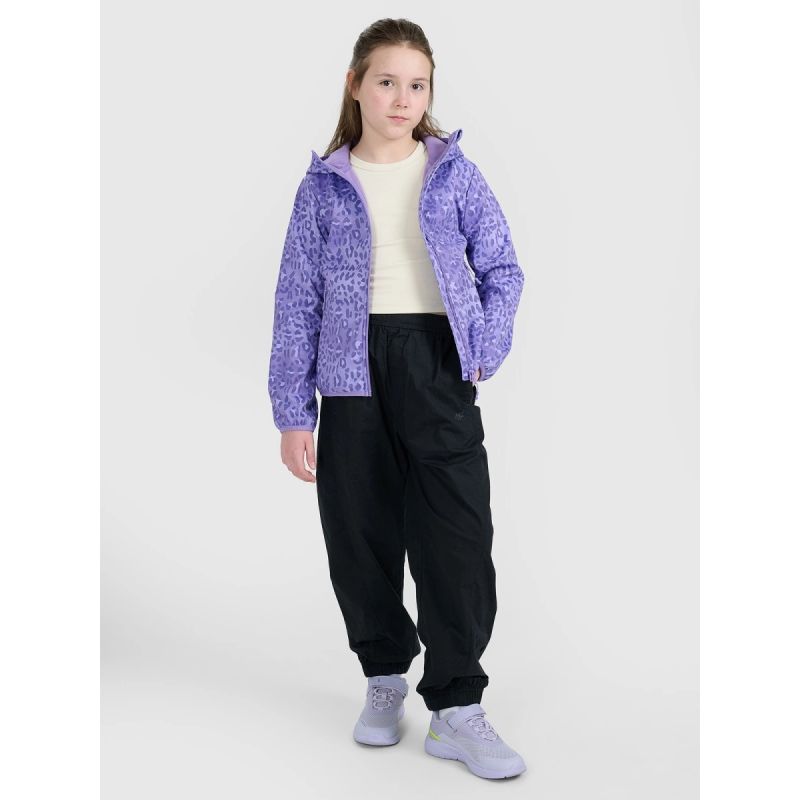 Girls' softshell jacket, windproof membrane 5000, 4F 4FJRAW25TSOFF507-90A Clothing Your Sports Performance