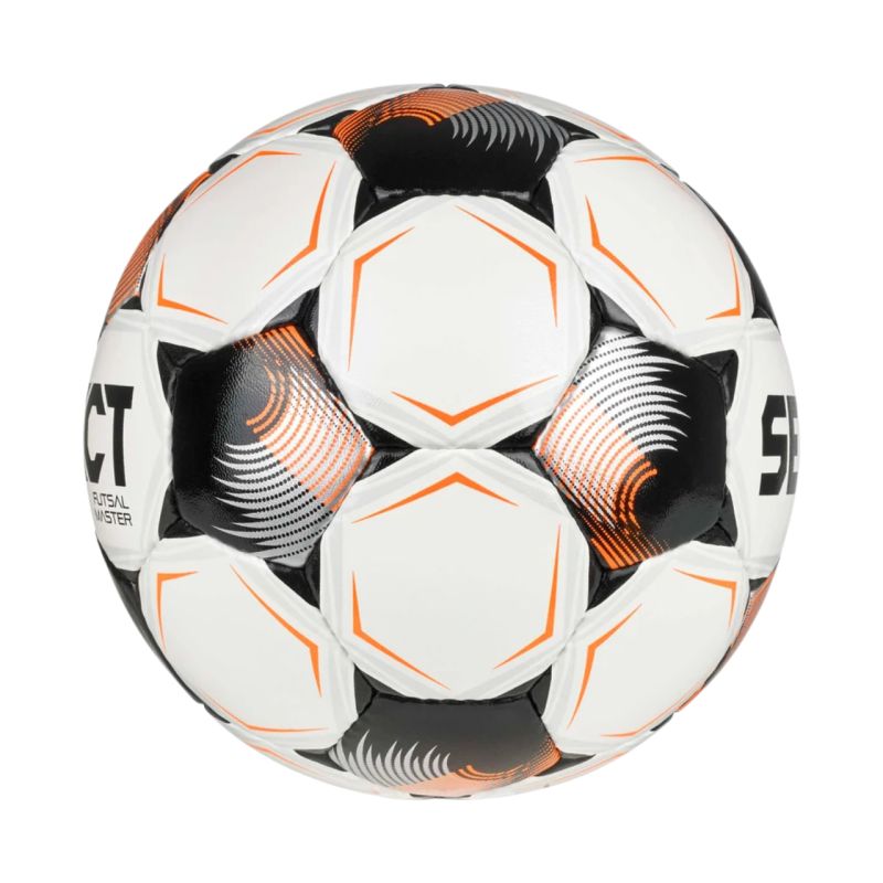 Select Futsal Master Grain v26 FIFA Basic Football – White/Black/Orange 1014386/310020