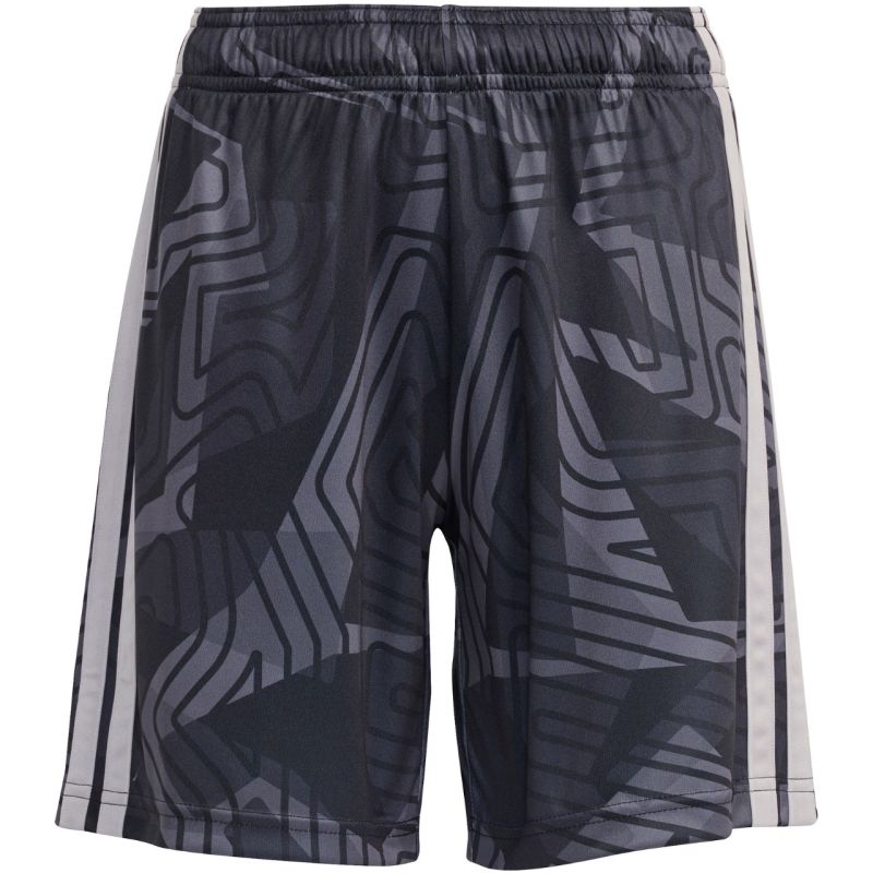 adidas Tiro 26 Competition Goalkeeper Kids' Shorts Black and Gray KC5468