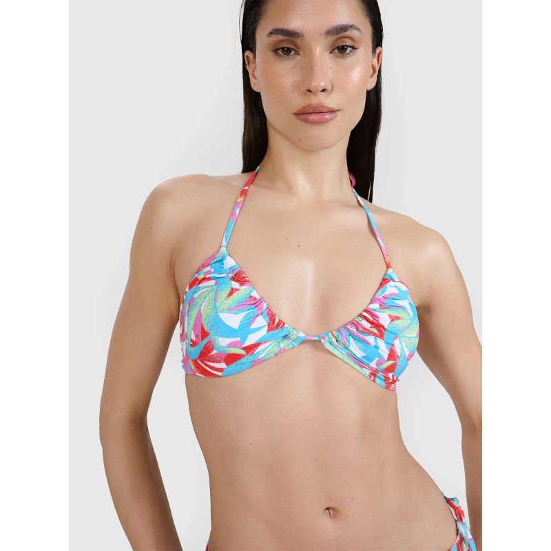 Women's Halter Bikini Top 4F 4FWSS25UBKTF075-90A *Kategoria tymczasowa Your Sports Performance