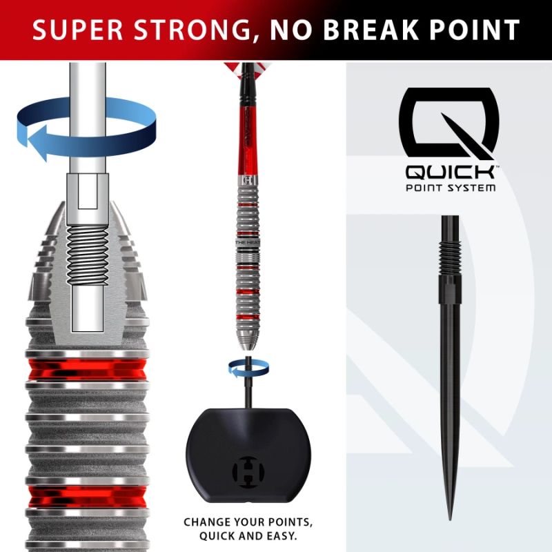 Harrows DAMON HETA SERIES 4 90% steeltip darts In preparation Your Sports Performance