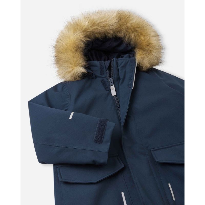 Reimatec Reima Mutka children's winter jacket, waterproof, insulated, navy blue (5100037B-6980) Reima