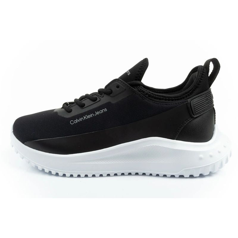 Calvin Klein women's shoes sports sneakers Eva Runner black fashionable Calvin Klein