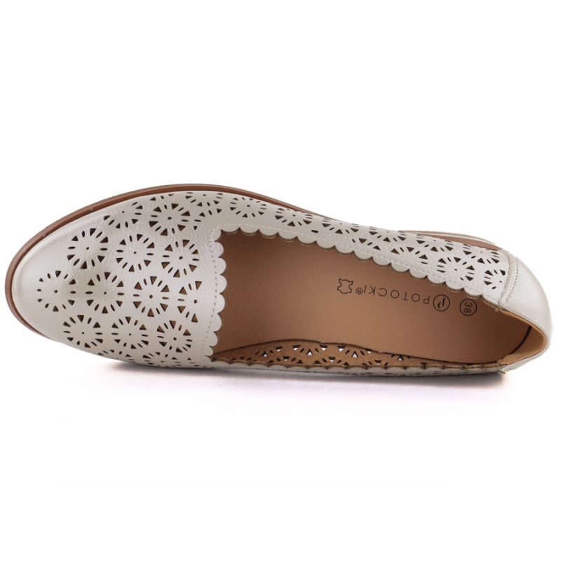Women's openwork gold shoes Potocki SZ12320 To be categorized Your Sports Performance