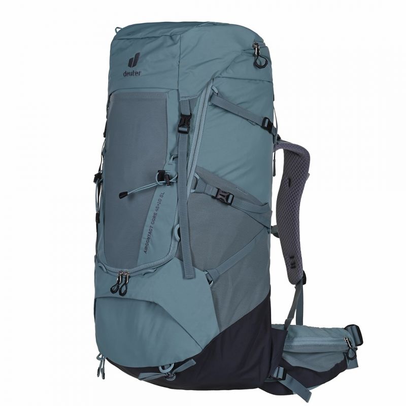 Deuter Aircontact Core 45+10 SL jade-graphite trekking backpack Survival/Torby, plecaki, organizery Your Sports Performance