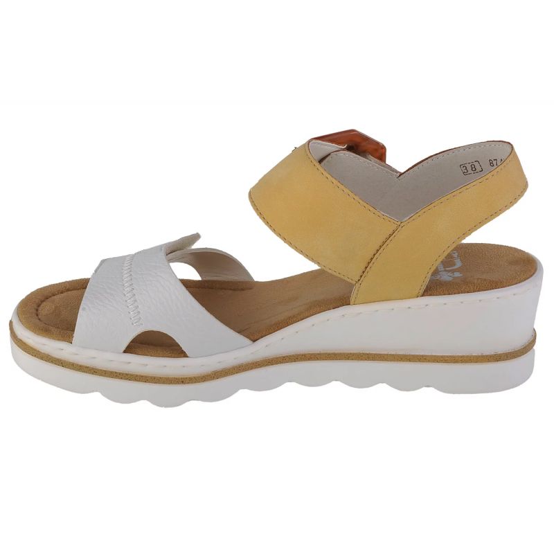 Rieker Sandals 67476-69 white 39 In preparation Your Sports Performance