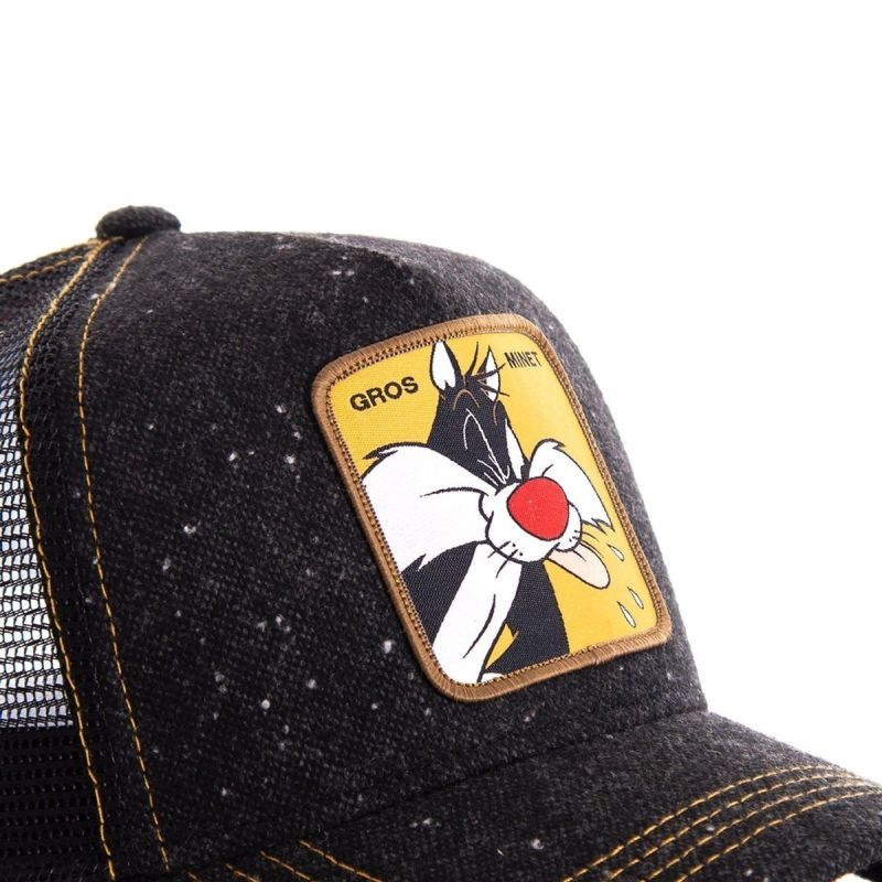 Capslab Looney Tunes Gros Minet Trucker Cap - CL/LOO2/1/MIN1 Odzież/Czapki/Czapki z daszkiem Your Sports Performance
