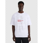 Men's oversized printed T-shirt 4F 4FRAW25TTSHM3257-10S 4f