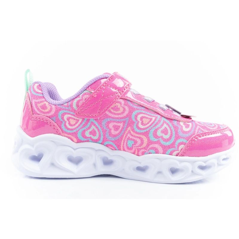 Skechers S Lighs-Heart comfortable LED sports shoes for girls In preparation Your Sports Performance