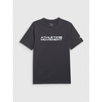 Men's regular printed T-shirt 4F 4FRAW25TTSHM3384-22S 4f