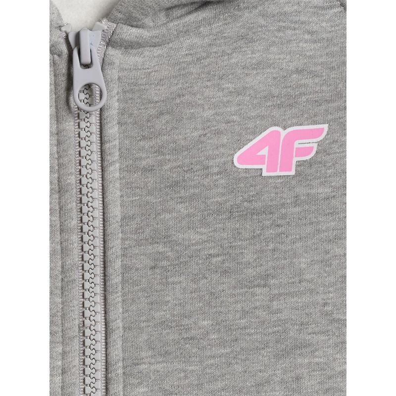 Girls’ Regular-Fit Hooded Sweatshirt 4F 4FJRSS26TSWSF2811-25M