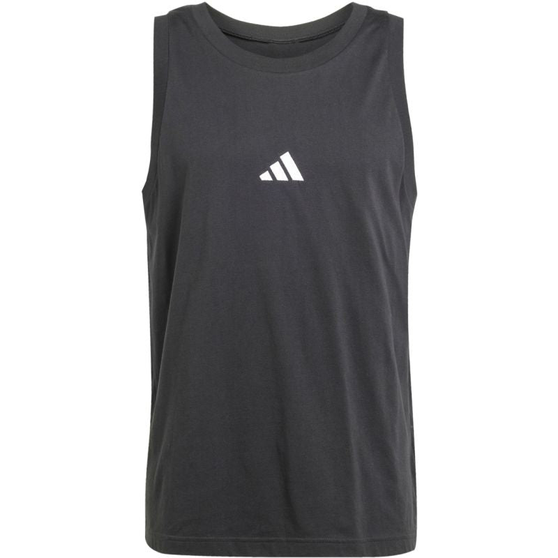 Men's adidas Essentials Small Logo Tank Black JE8986