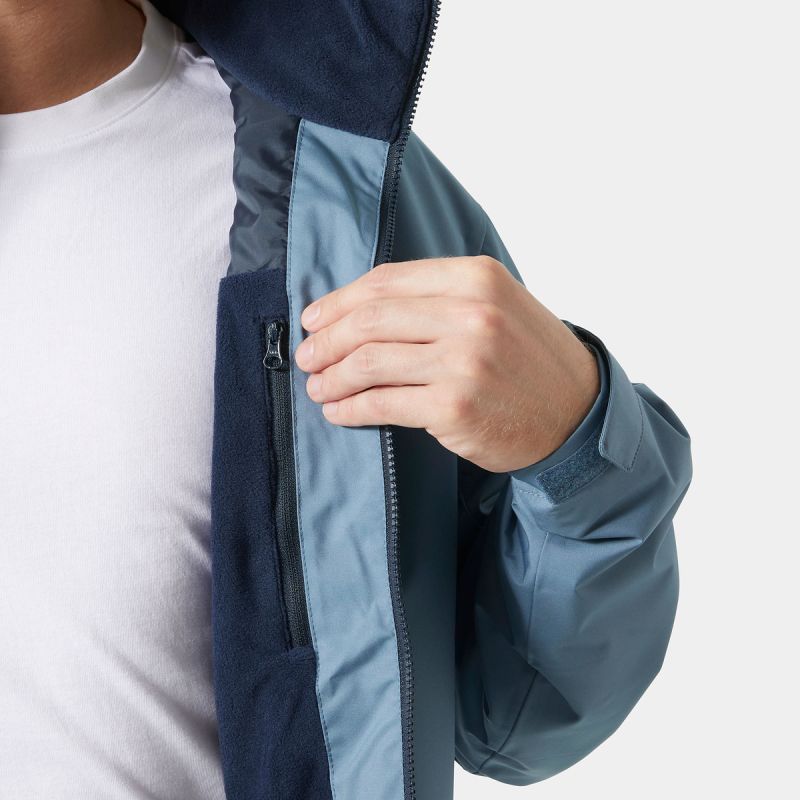 Helly Hansen Men's Crew Hooded Midlayer Jacket 2 34442 601 Helly Hansen