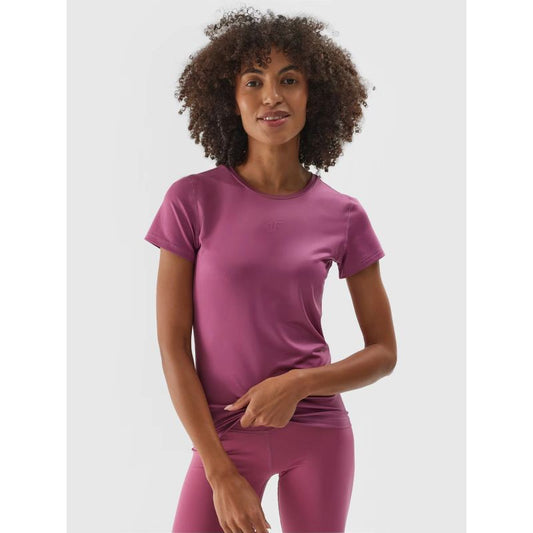 Women's quick-drying regular training T-shirt 4F 4FWAW24TFTSF1011-53S *Kategoria tymczasowa Your Sports Performance