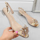 Transparent S.Barski W OLI248C gold sandals Footwear/Lifestyle/S.Barski Your Sports Performance