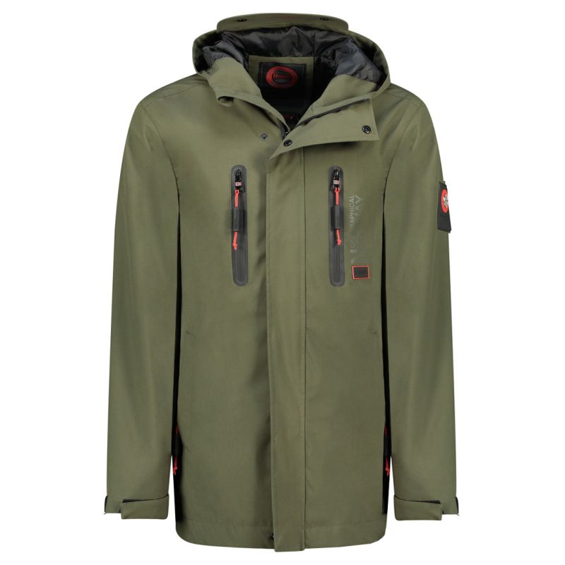 Geographical Norway AYOUBE KAKI DB MEN 009 Men’s Transitional Jacket (SZ2206H/GN-KAKI)
