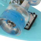 Plastic skateboard 22" Led Enero blue 1007366 Accessories/Skating Your Sports Performance