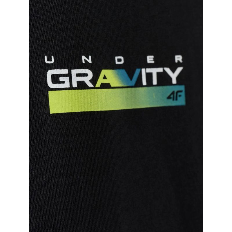 Men's regular printed T-shirt 4F 4FRAW26TTSHM4665-20S