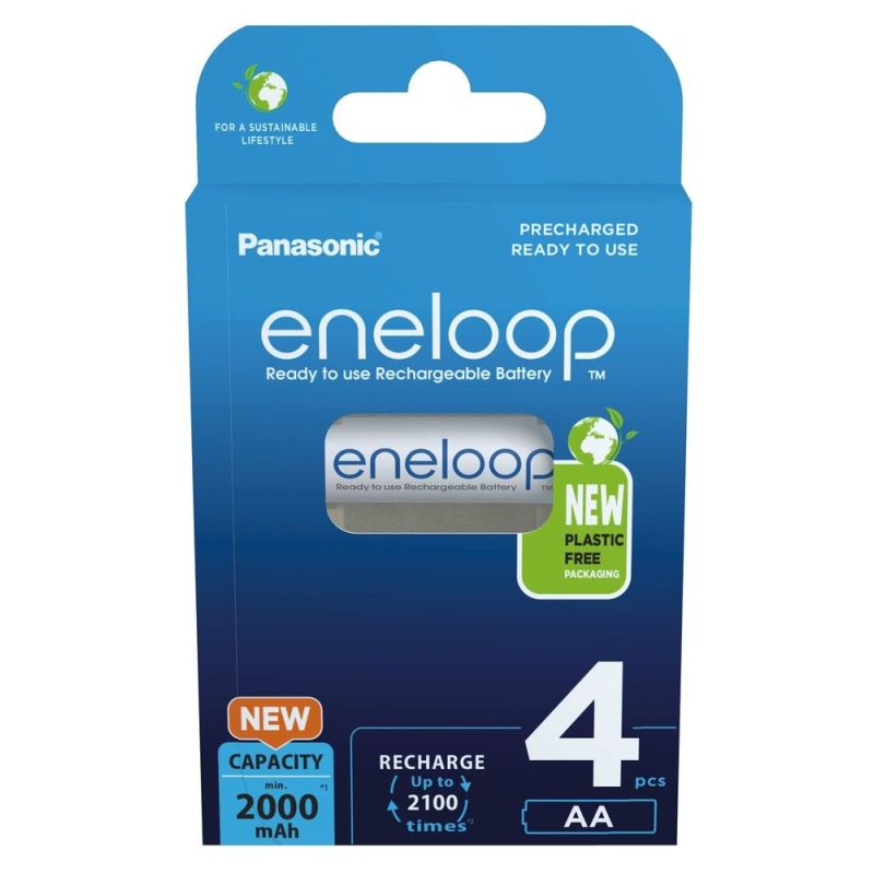 PANASONIC ENELOOP AA 2000mAh 4 pcs Baterie, akumulatorki i ładowarki/Akumulatorki Your Sports Performance