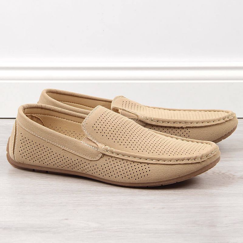 Loafers openwork slip on NEWS M EVE341 beige Footwear/Lifestyle Your Sports Performance