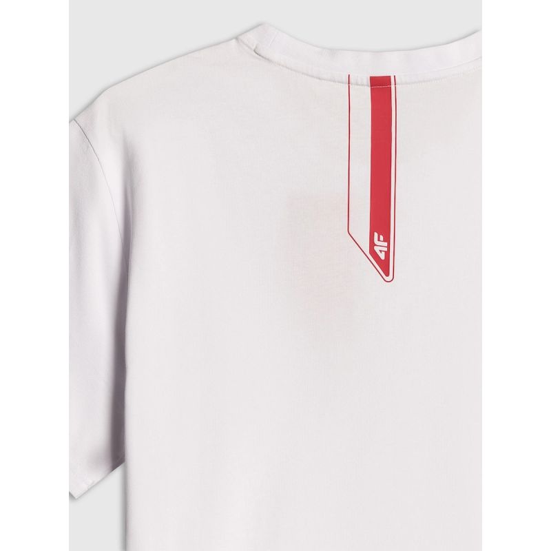 Men's cotton fan T-shirt 4F 4FRSS26TTSHM4203-10S