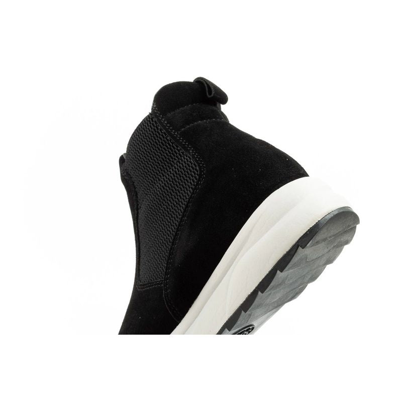 Scholl Beverly Bootie Women's Leather Ankle Boots Black Scholl